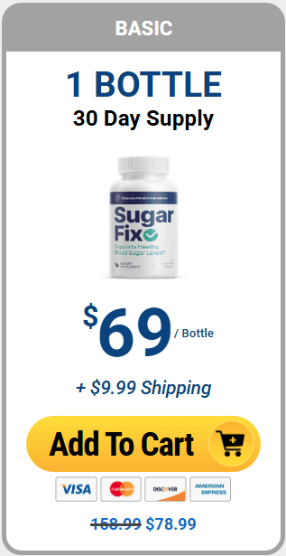 Buy SugarFix 1 Bottle